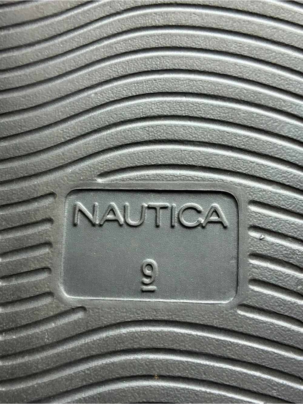 Nautica Unisex Black NS-83 Slide Sandals with White Logo